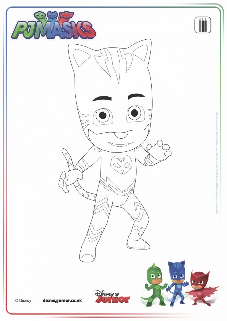 Disegni Da Colorare Dei Pj Masks Gatto Boy Blogmamma It