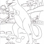 disegni-bambini-stampare-colorare-dinosauro