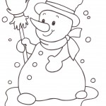 disegni-bambini-stampare-colorare-pupazzo-di-neve