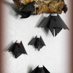 halloween-decorazioni-pipistrello-origami