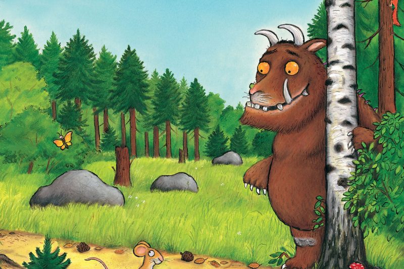 copertina del Gruffalo di Julia Donaldson illustrato da Axel Scheffler