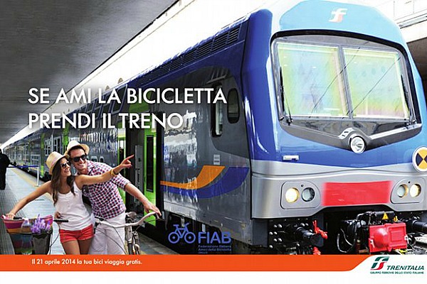 bicintreno 2014: bici gratis in treno a Pasquetta