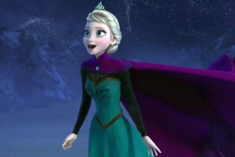 Corona di Elsa Frozen fai da te
