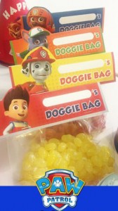 Festa a tema Paw patrol_doggy bag