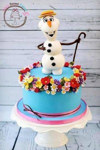 decorazioni per torte di Frozen_ olaf