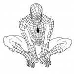 disegni di carnevale da colorare_spiderman