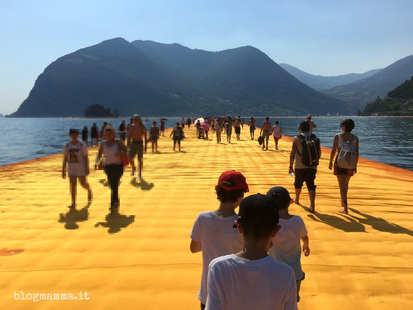 the floating piers bambini