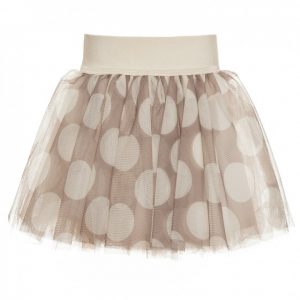 gonne in tulle per bambine-maxi-pois