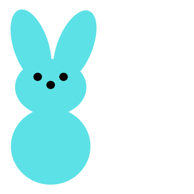 biglietti di Pasqua fai da te bambini asilo coniglietto